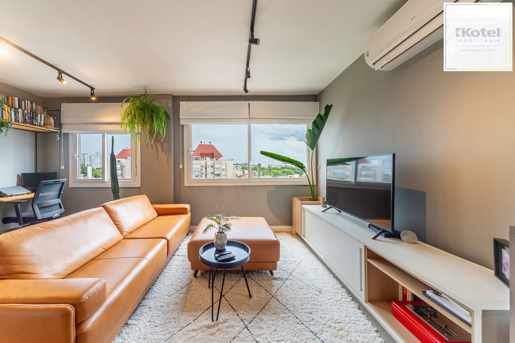 Apartamento mobiliado 60m² | 1 dormitório | Andar alto | Vista livre | 1 vaga — foto 3