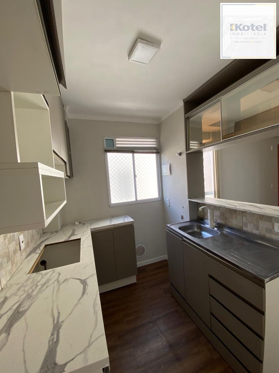 Apartamento semimobiliado de 2 dormitórios em Gravataí no Residencial Porto Canabarro