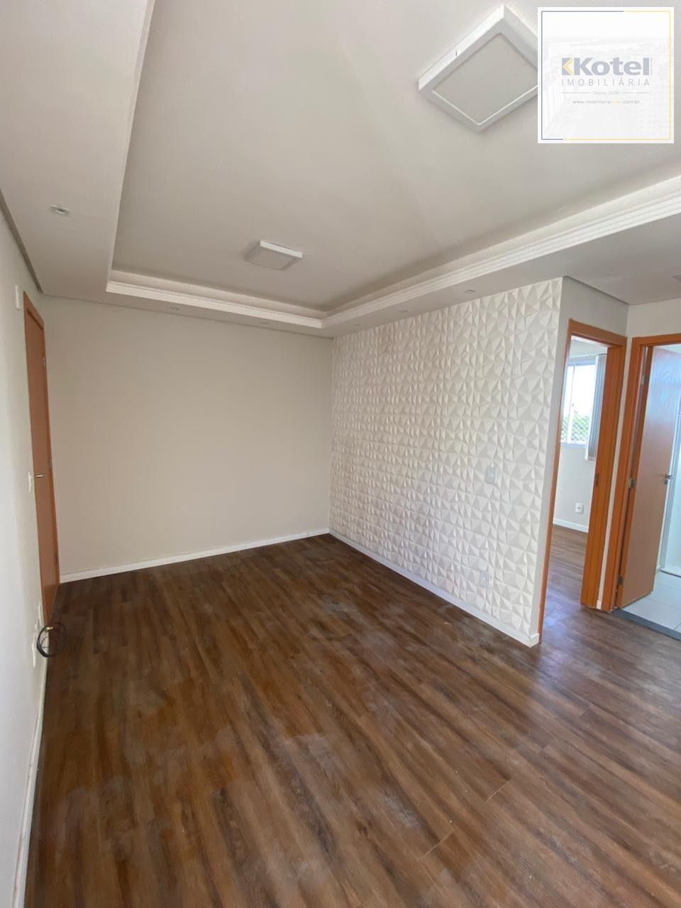 Apartamento semimobiliado de 2 dormitórios em Gravataí no Residencial Porto Canabarro