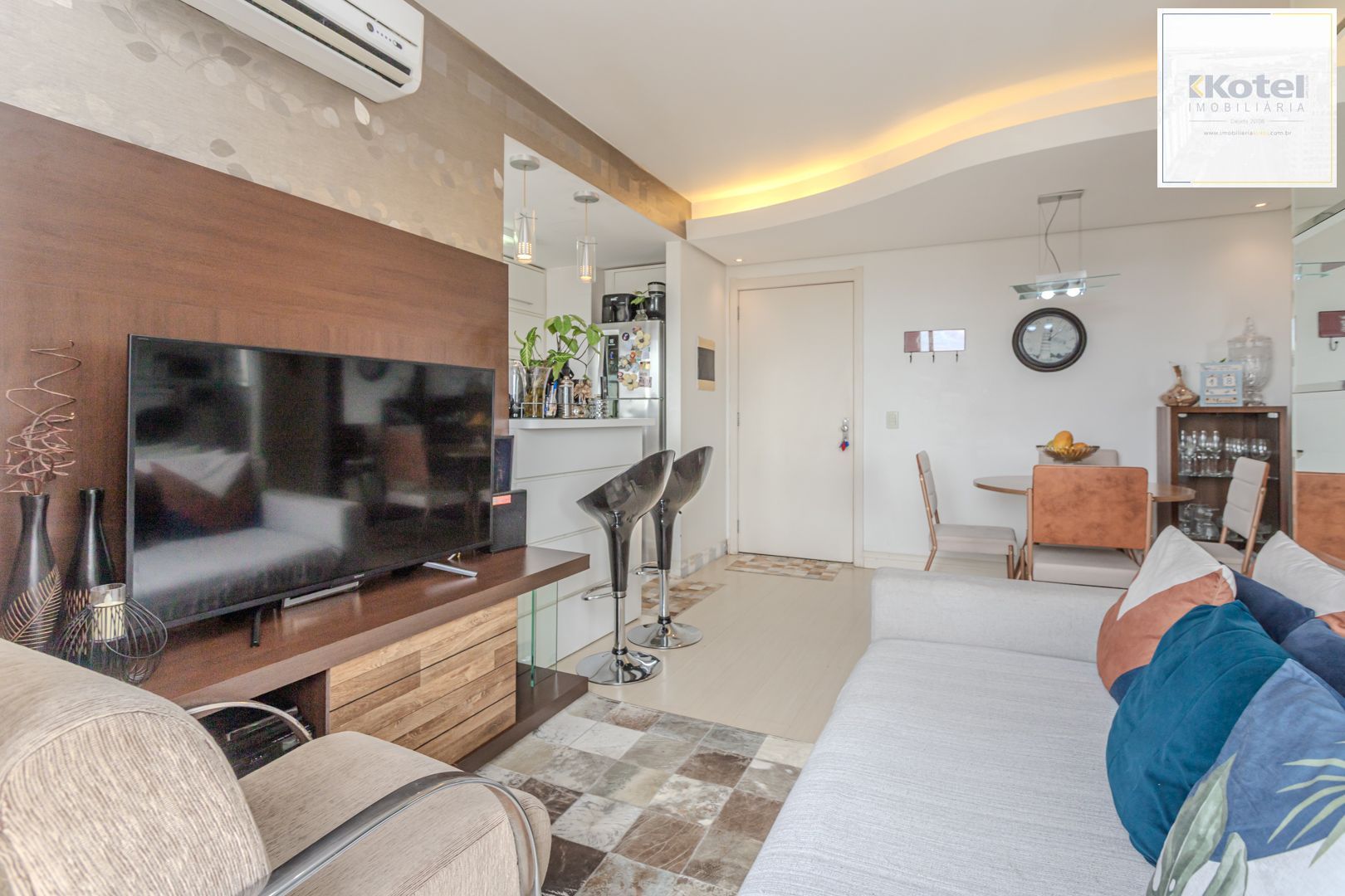 Belíssimo apartamento 100% mobiliado e decorado!! — foto 3