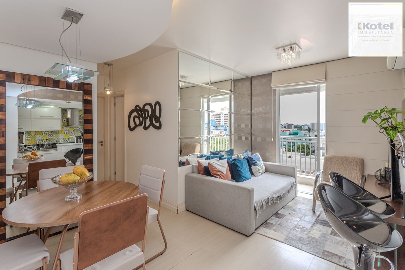 Belíssimo apartamento 100% mobiliado e decorado!! — foto 2
