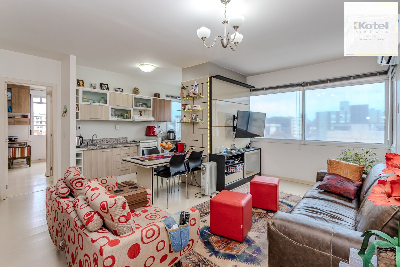 Apartamento na Cidade Baixa de 1 dormitório e vaga