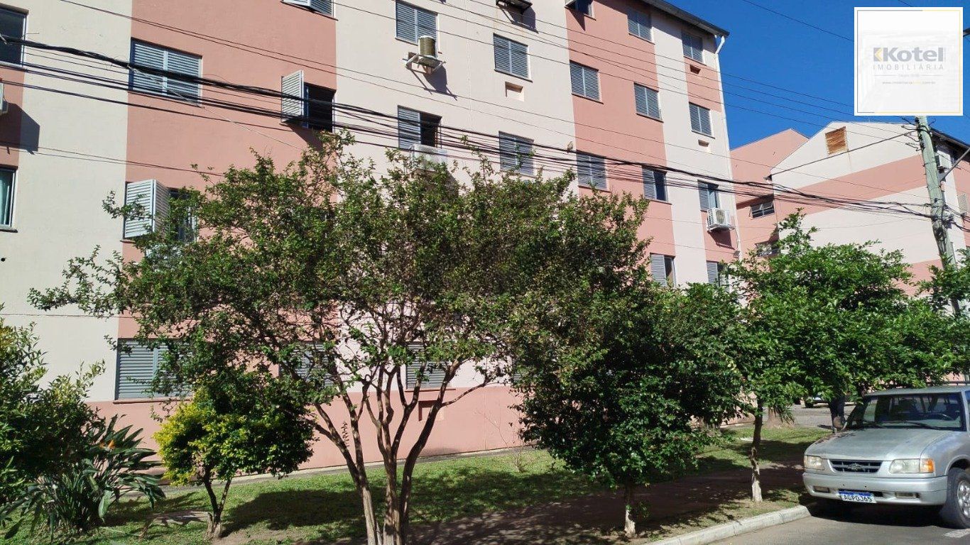Apartamento térreo  1 quarto e semi mobiliado e portaria no bairro Rubem Berta