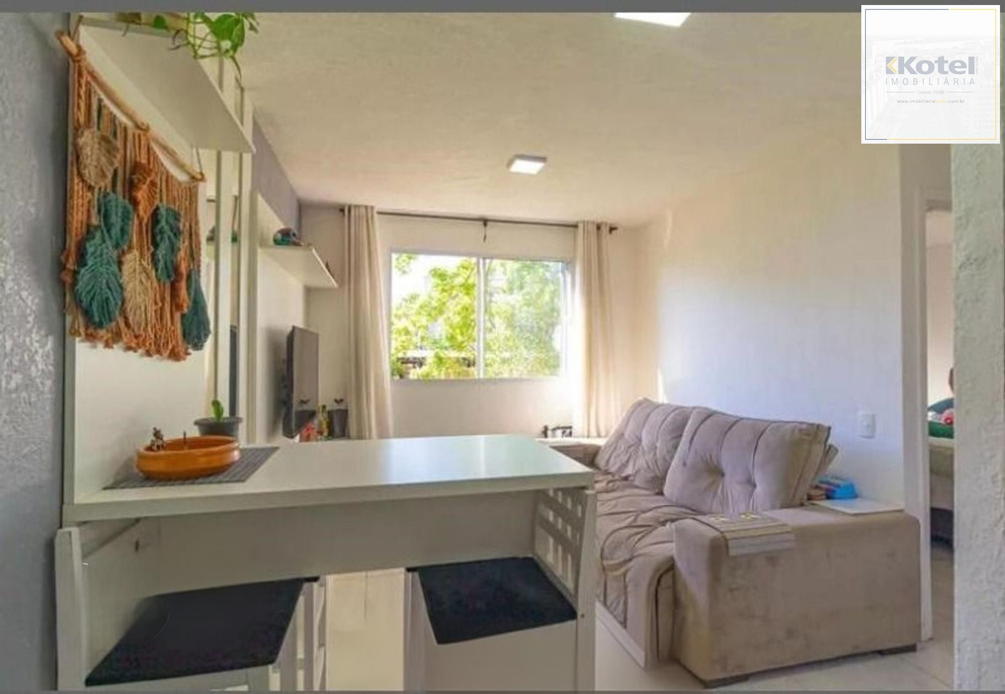 Apartamento com 2 dormitórios e 1 vaga de garagem em Canoas.