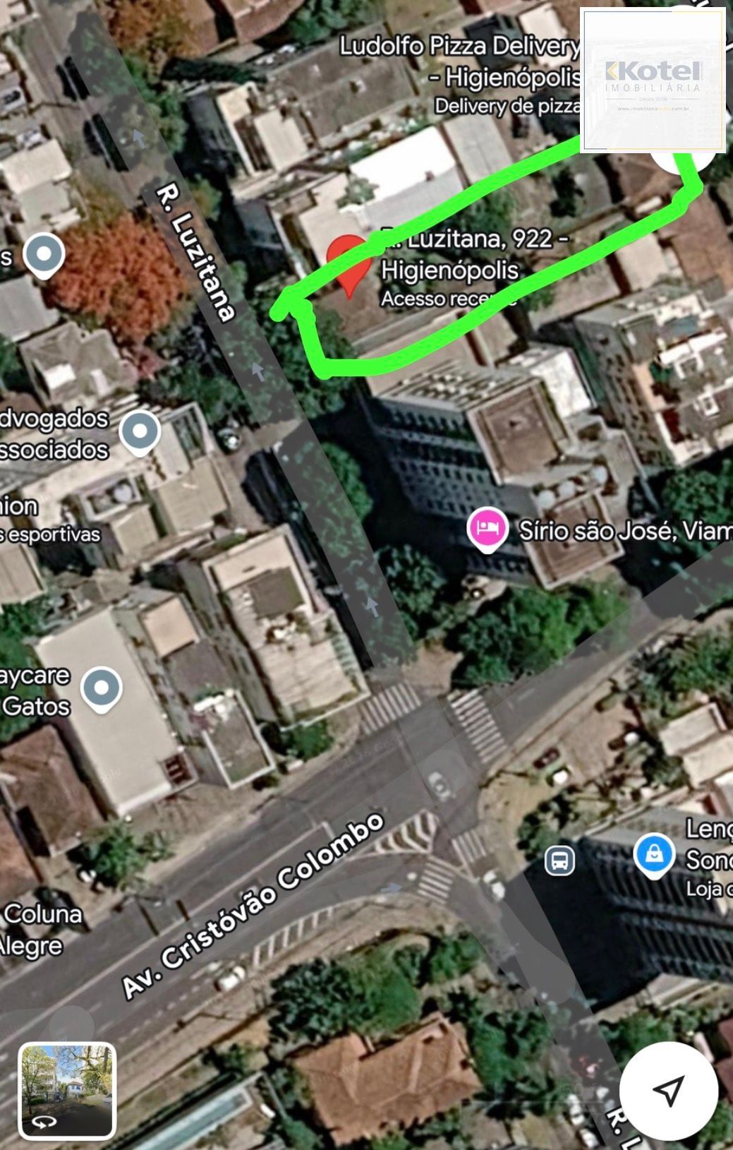 Terreno de 11x 60 no Bairro Higienópolis Entre Rua Portugal e Luzitana — foto 3