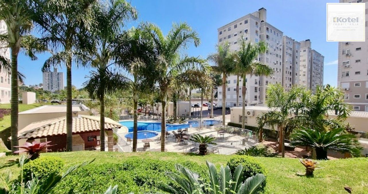 Apartamento com Sacada Churrasqueira Morro Santana com 1 vaga de garagem