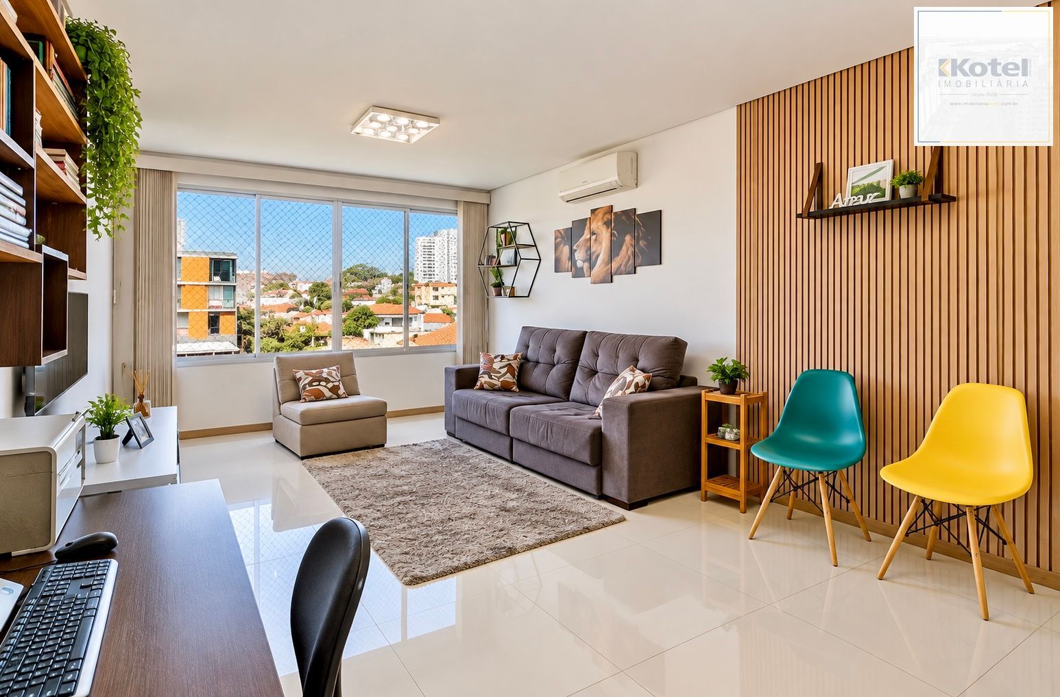 Apartamento semimobiliado 2 quartos suite 2 vagas Jardim Lindóia Porto Alegre