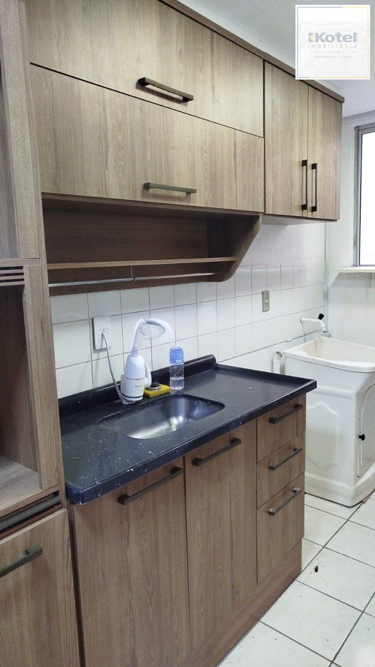 Apartamento térreo  1 quarto e semi mobiliado e portaria no bairro Rubem Berta