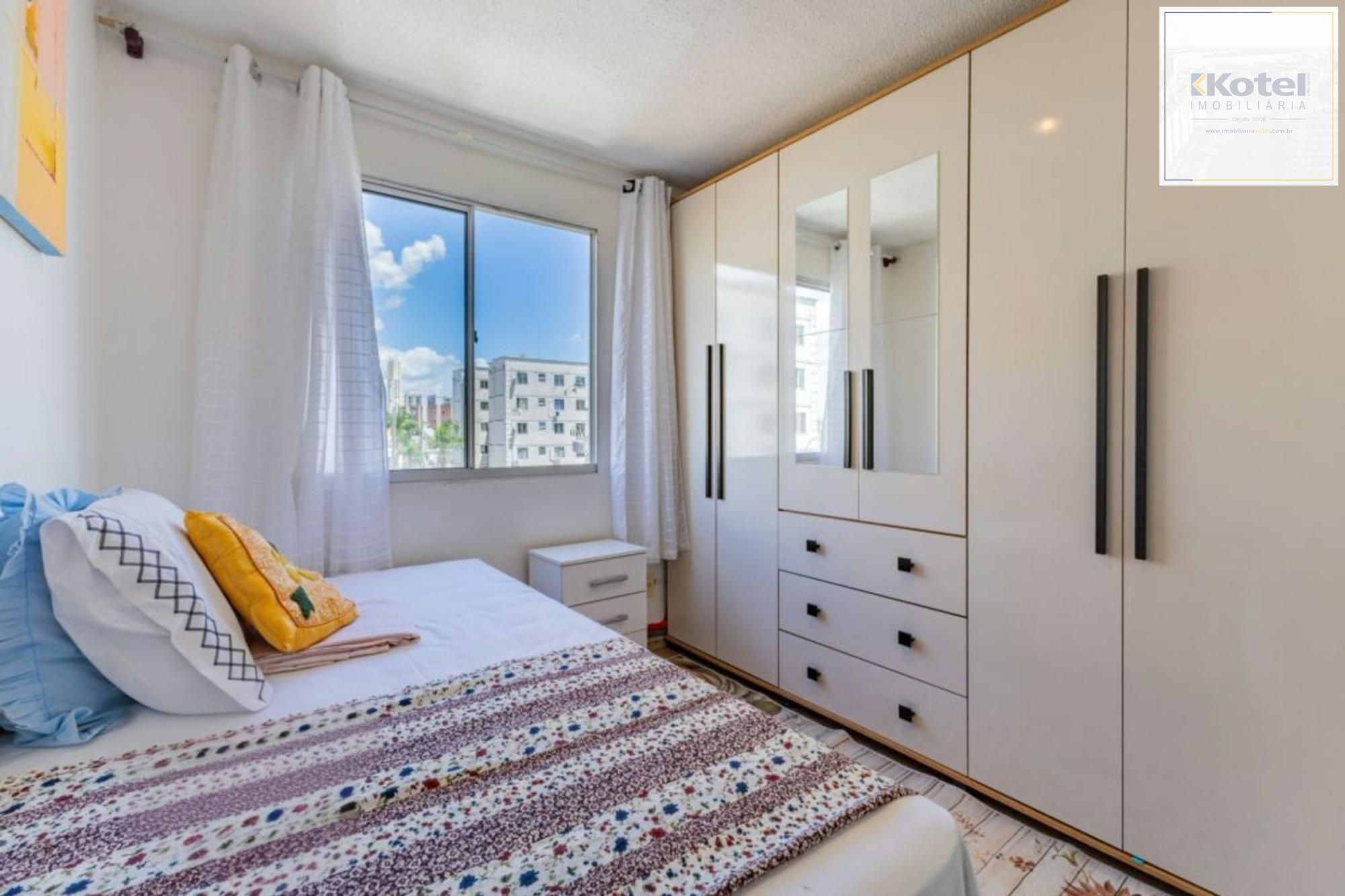 Apartamento de 2 dormitórios, 1 vaga de garagem no bairro Igara em Canoas.