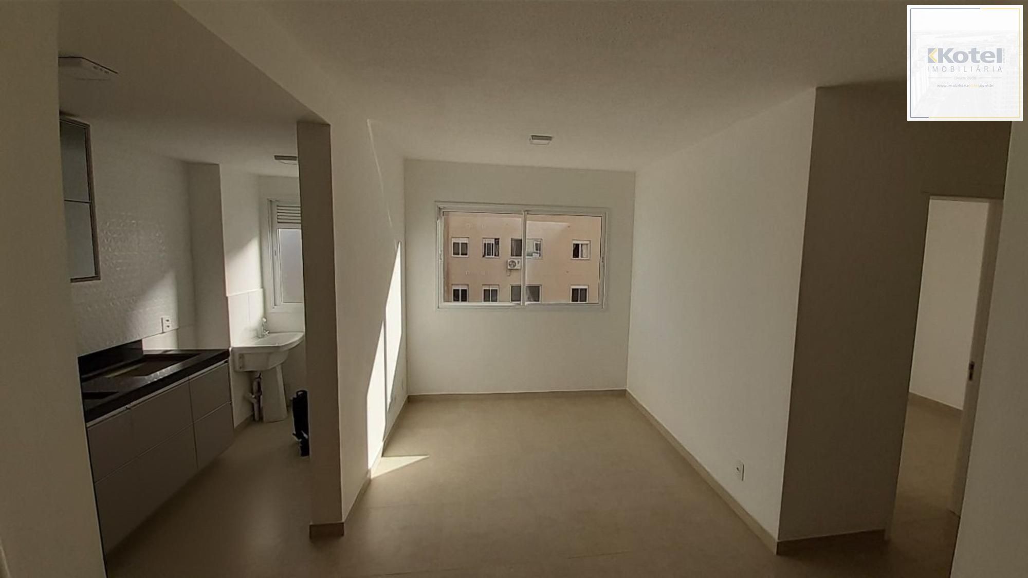 Apartamento de 2 dormitórios com 1 vaga de garagem e elevador em Canoas.