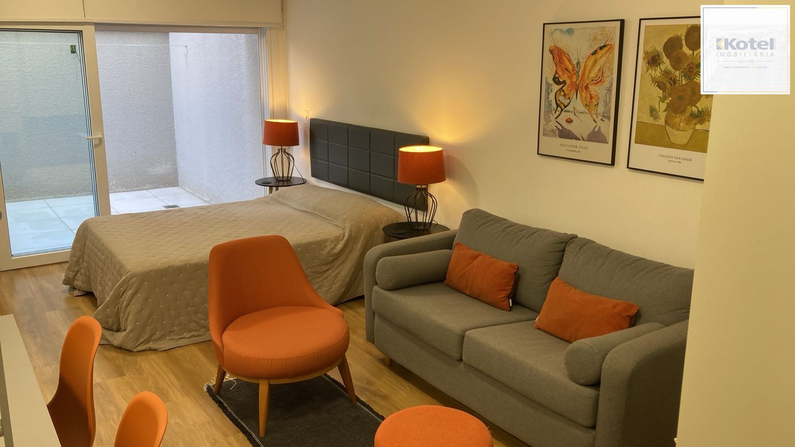Apartamento térreo garden com 1 dormitório, 1 suíte, 1 vaga de garagem — foto 2