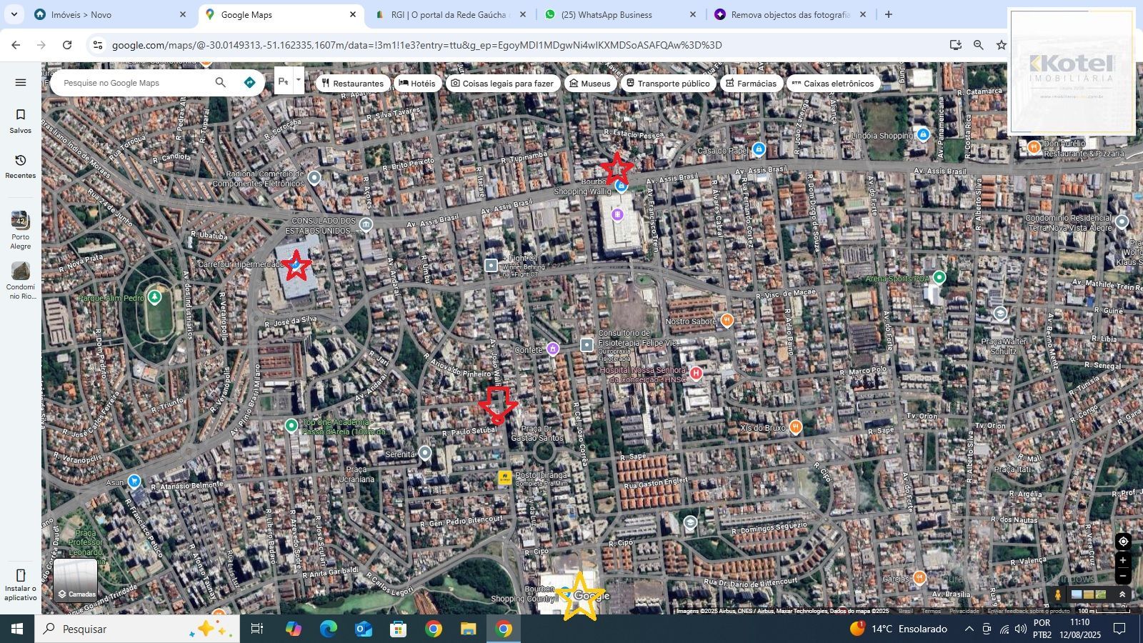 Terreno com Galpão de 198m² Próximo à Av. Assis Brasil