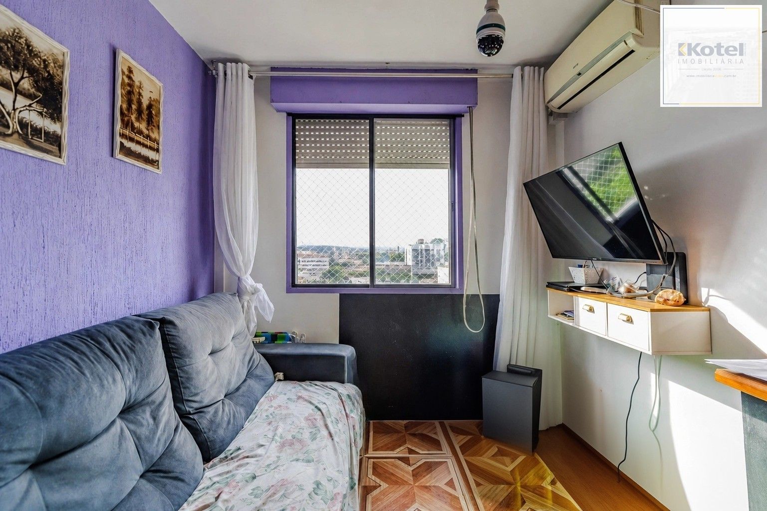 Apartamento de 2 dormitórios, semi mobiliado e 47m² no bairro Camaquã. — foto 3