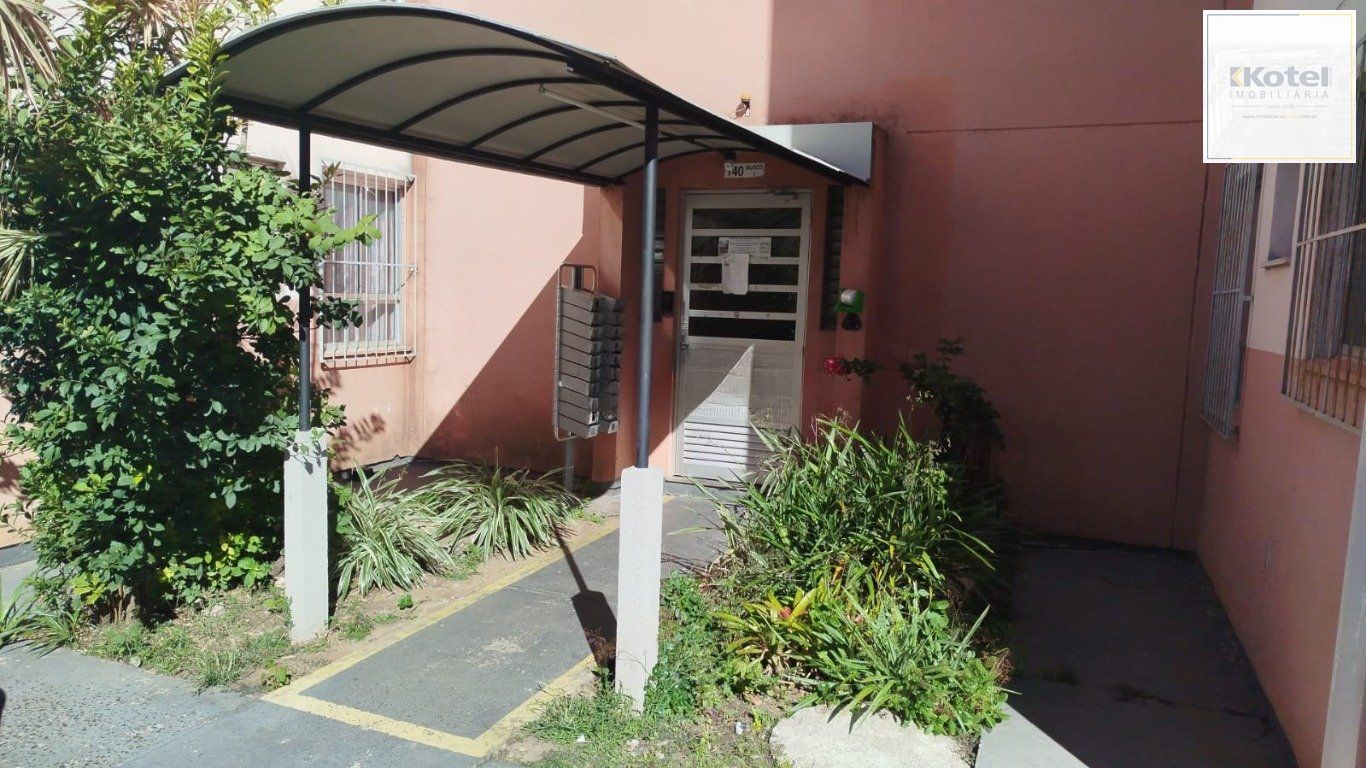 Apartamento térreo  1 quarto e semi mobiliado e portaria no bairro Rubem Berta