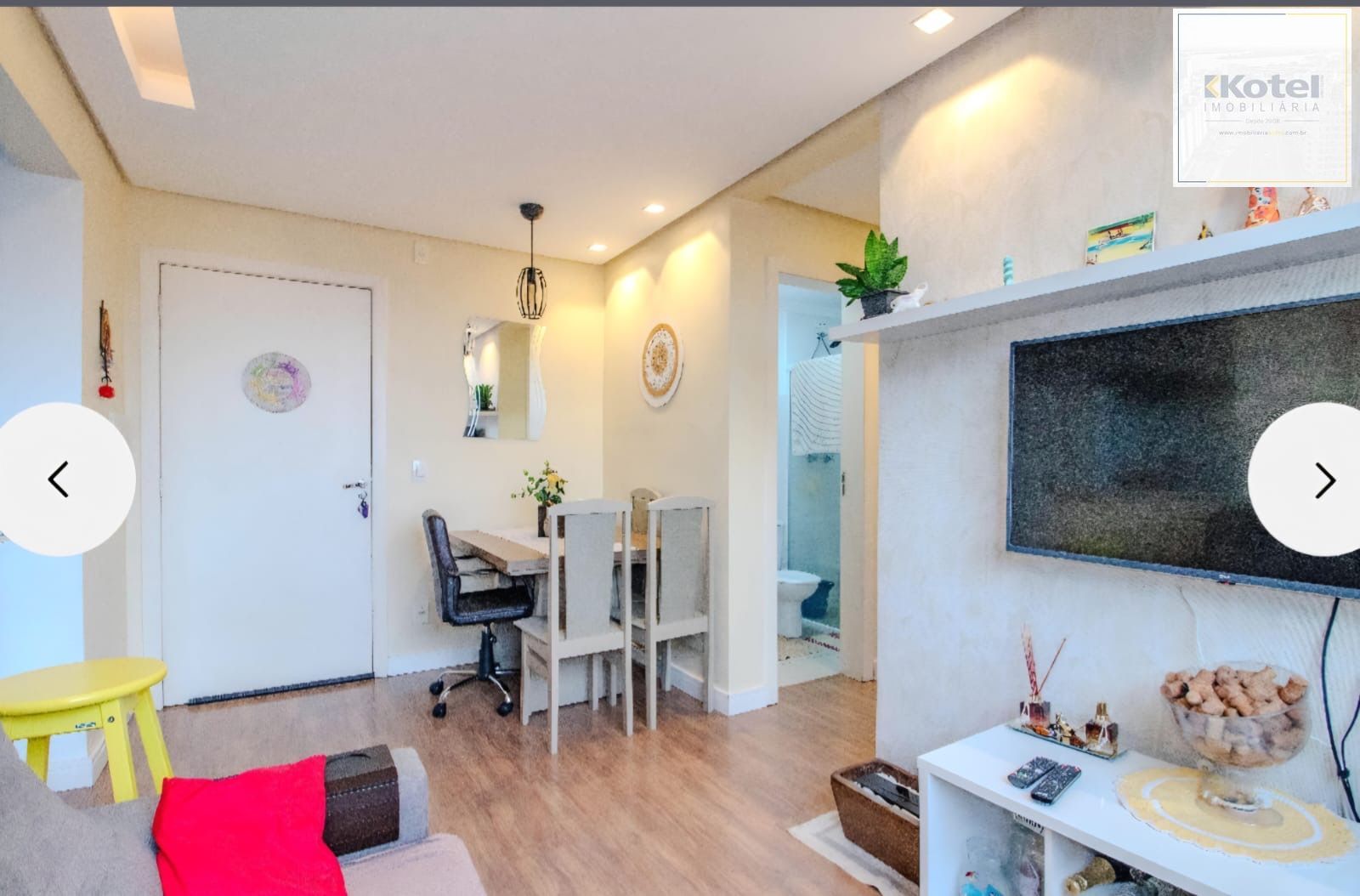 Apartamento semi mobiliado 2 dormitórios 1 vaga de garagem na Rua Sadi Castro. — foto 4