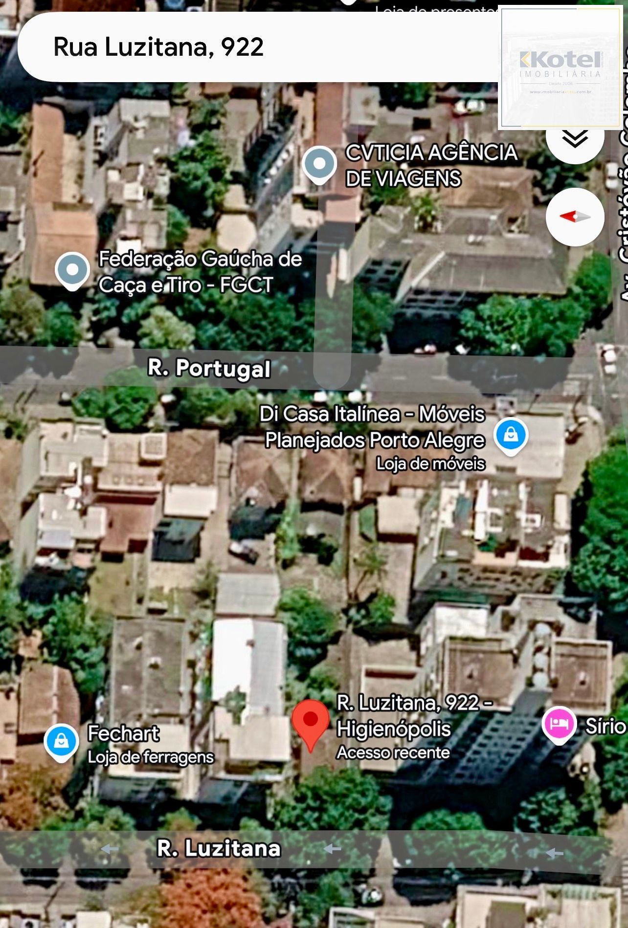 Terreno de 11x 60 no Bairro Higienópolis Entre Rua Portugal e Luzitana — foto 2