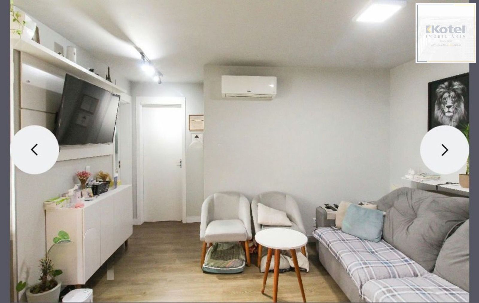 Apartamento de dois dormitórios e 1 vaga de garagem em Canoas.