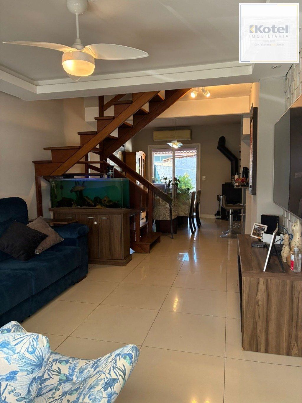 Casa em condomínio 3 quartos, vaga de garagem e lareira no bairro Hipica — foto 3