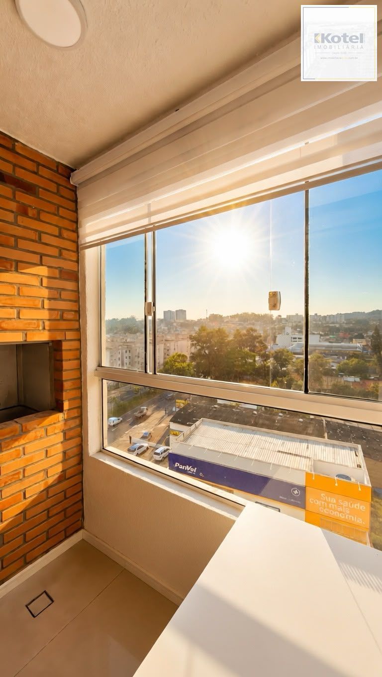 Apartamento 2 dormitórios, 1 vaga e elevador á venda no Morro Santana.