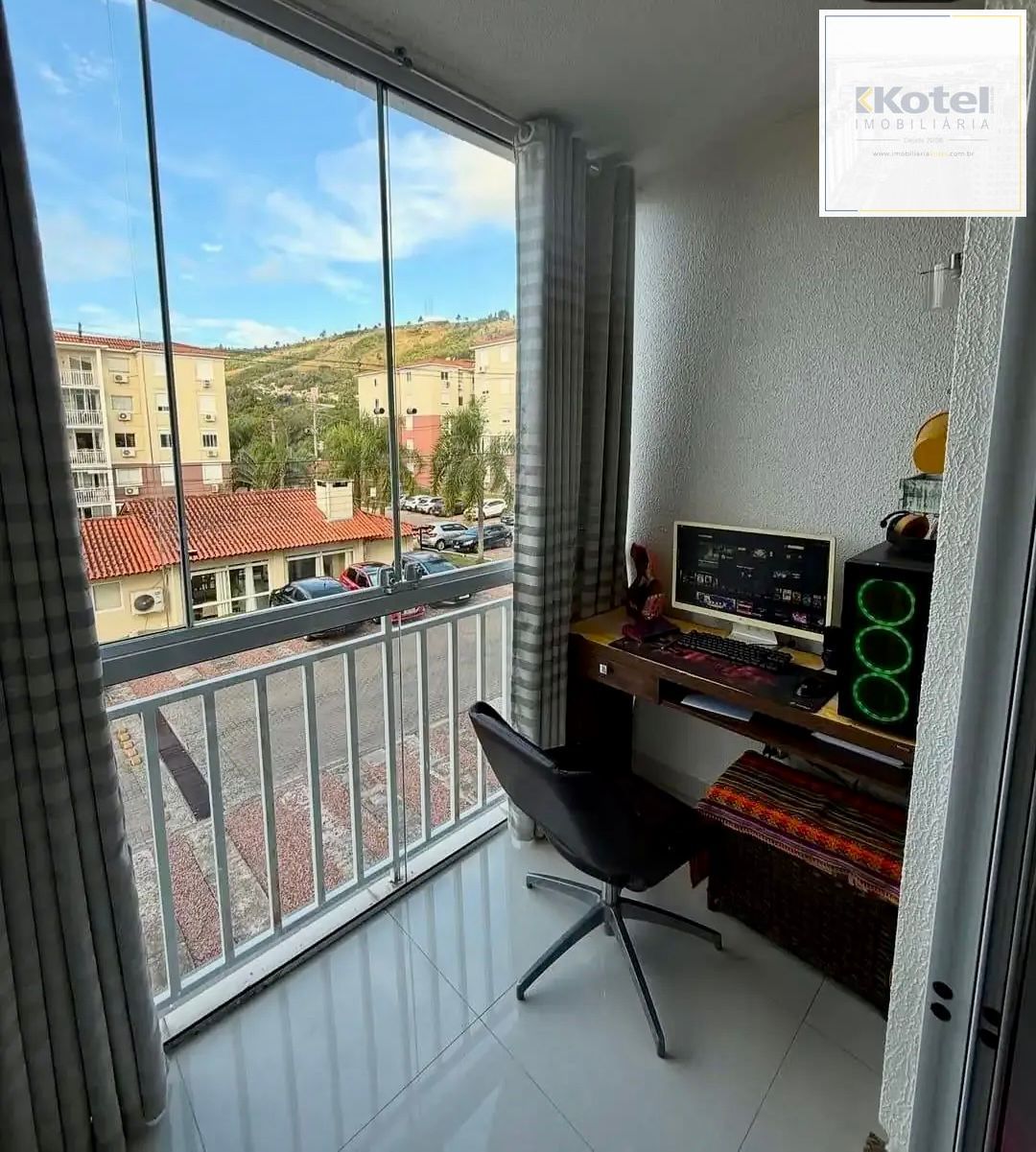 Apartamento com 67m², 3 dormitórios com vaga de garagem no bairro Morro Santana — foto 2