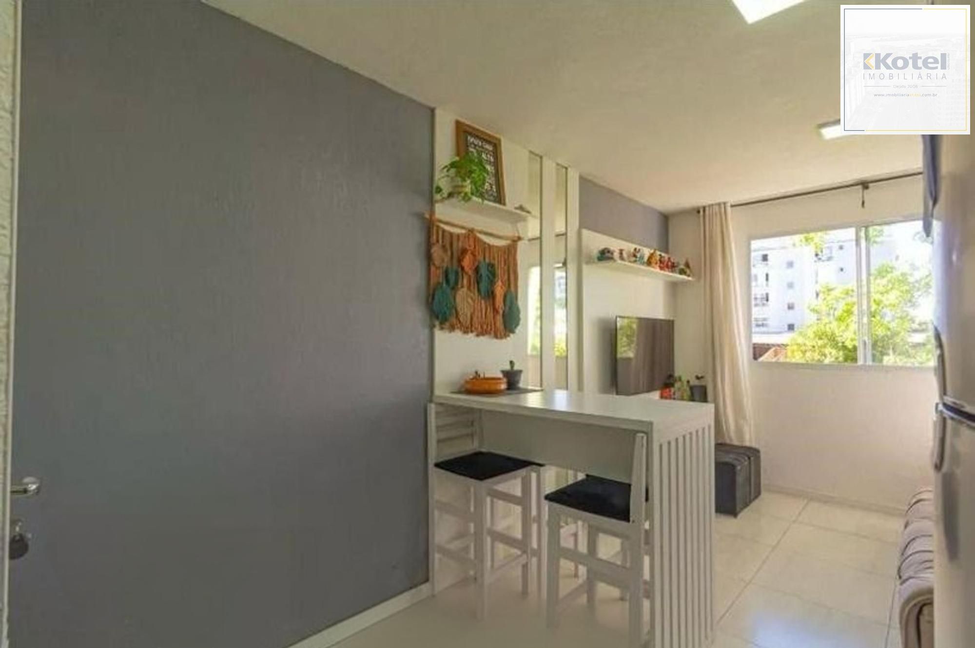 Apartamento com 2 dormitórios e 1 vaga de garagem em Canoas.