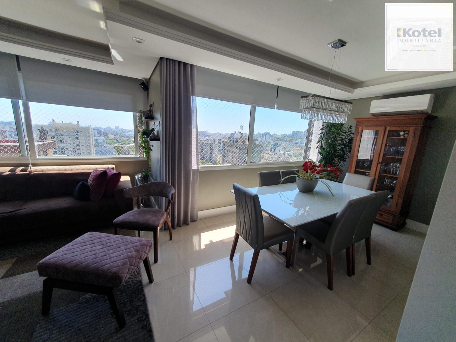 Apartamento mobiliado com 03 dormiórios, transformado em 02 e 02 vagas de garagem — foto 3