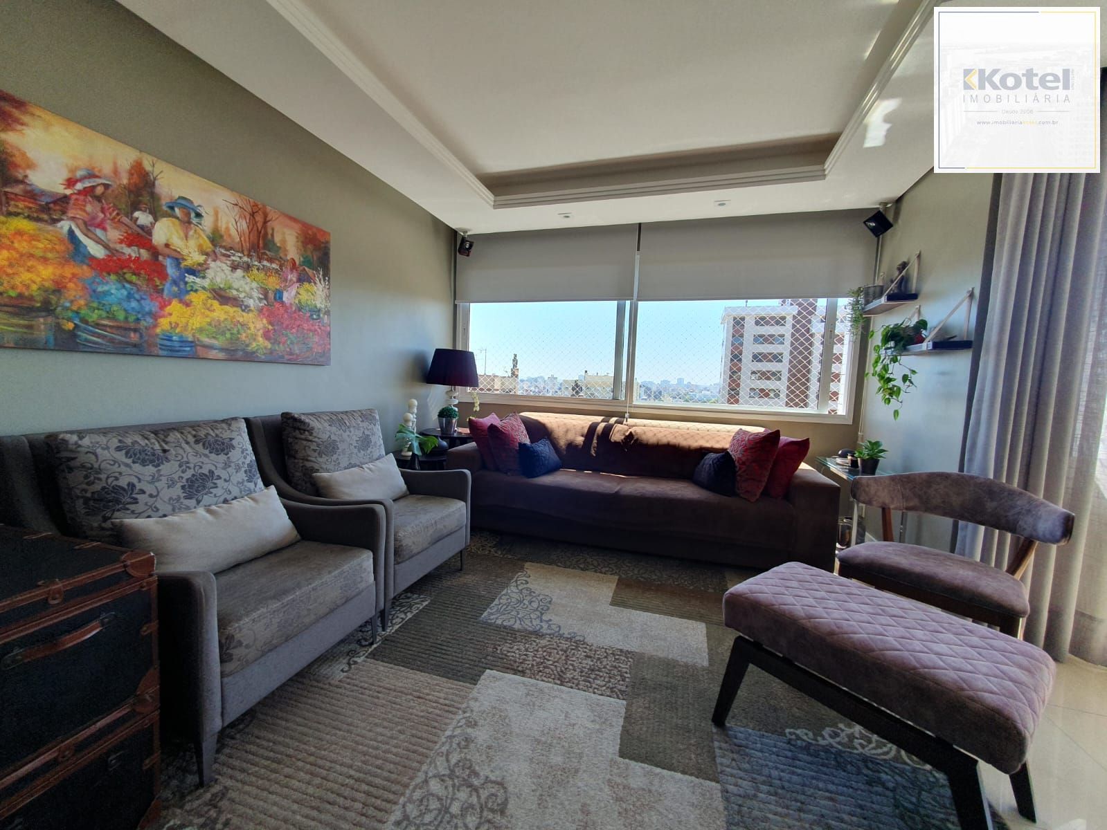 Apartamento mobiliado com 03 dormiórios, transformado em 02 e 02 vagas de garagem — foto 2