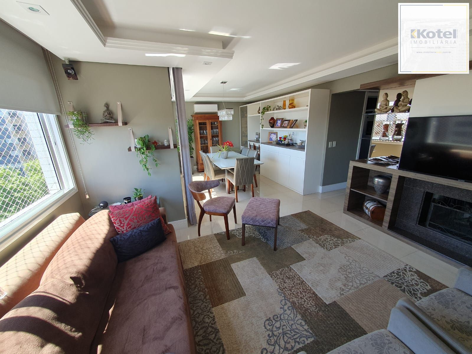 Apartamento mobiliado com 03 dormiórios, transformado em 02 e 02 vagas de garagem — foto 4