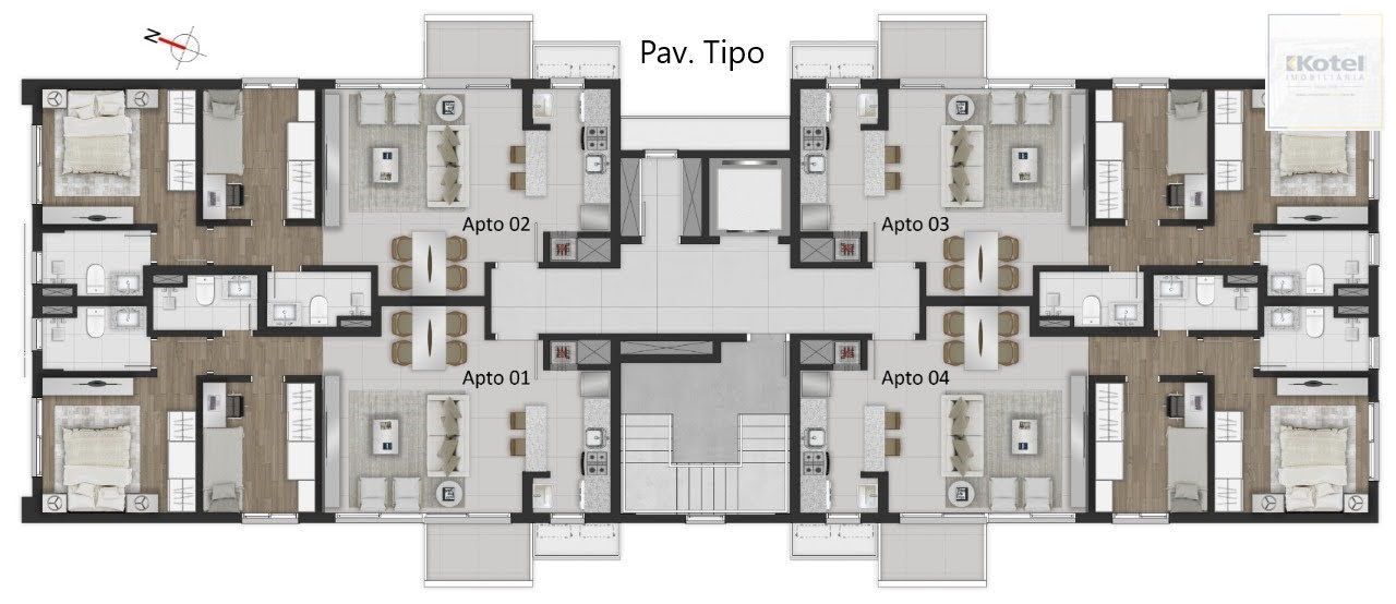 Apartamento 2 quartos à venda, 71m², Petrópolis - Porto Alegre — foto 4