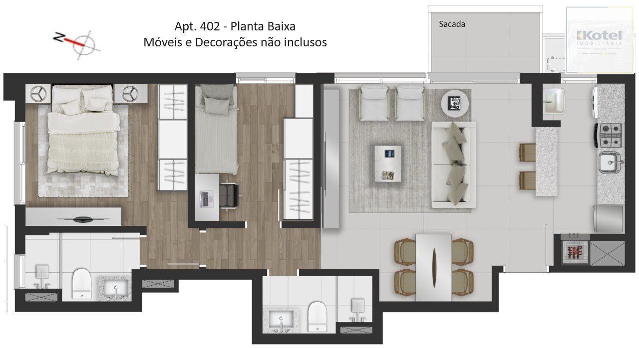 Apartamento 2 quartos à venda, 71m², Petrópolis - Porto Alegre — foto 5