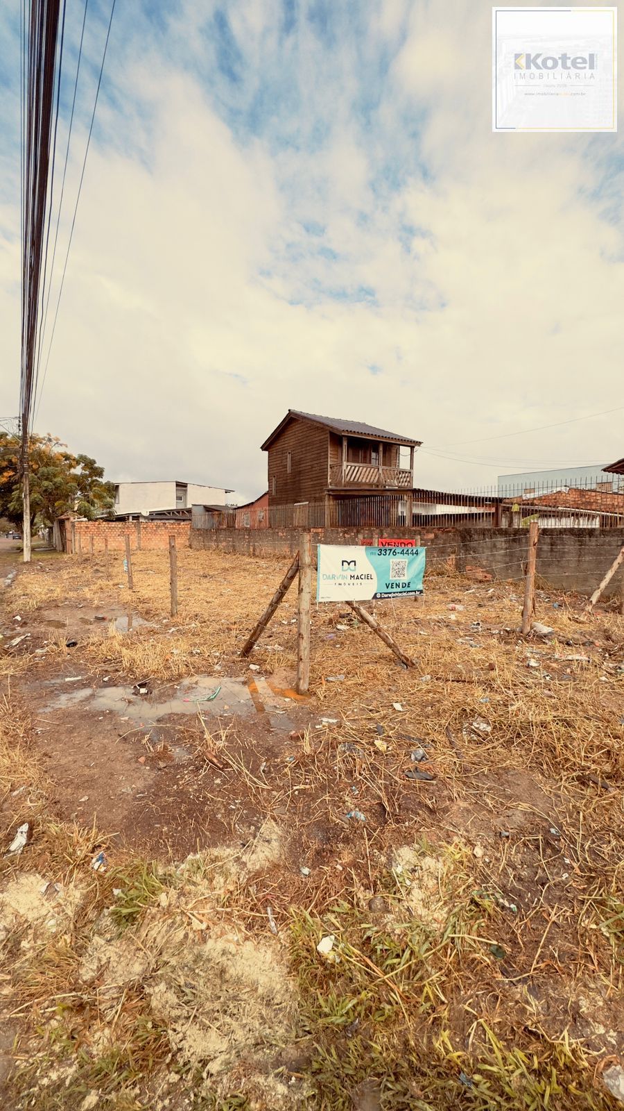 Terreno de esquina para venda, medindo 7,50x 27,25(204,37m²) bairro Hípica. — foto 4