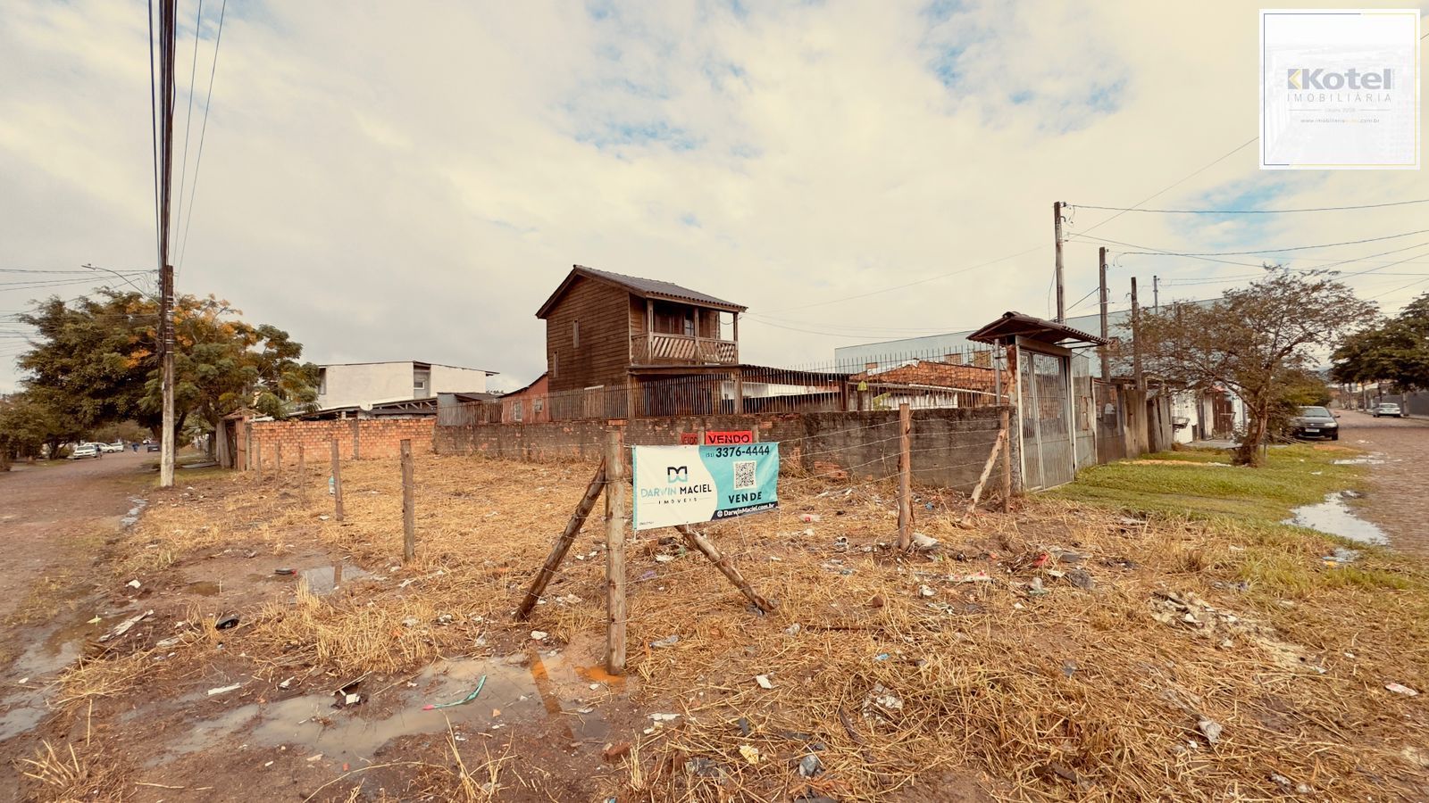 Terreno de esquina para venda, medindo 7,50x 27,25(204,37m²) bairro Hípica. — foto 5