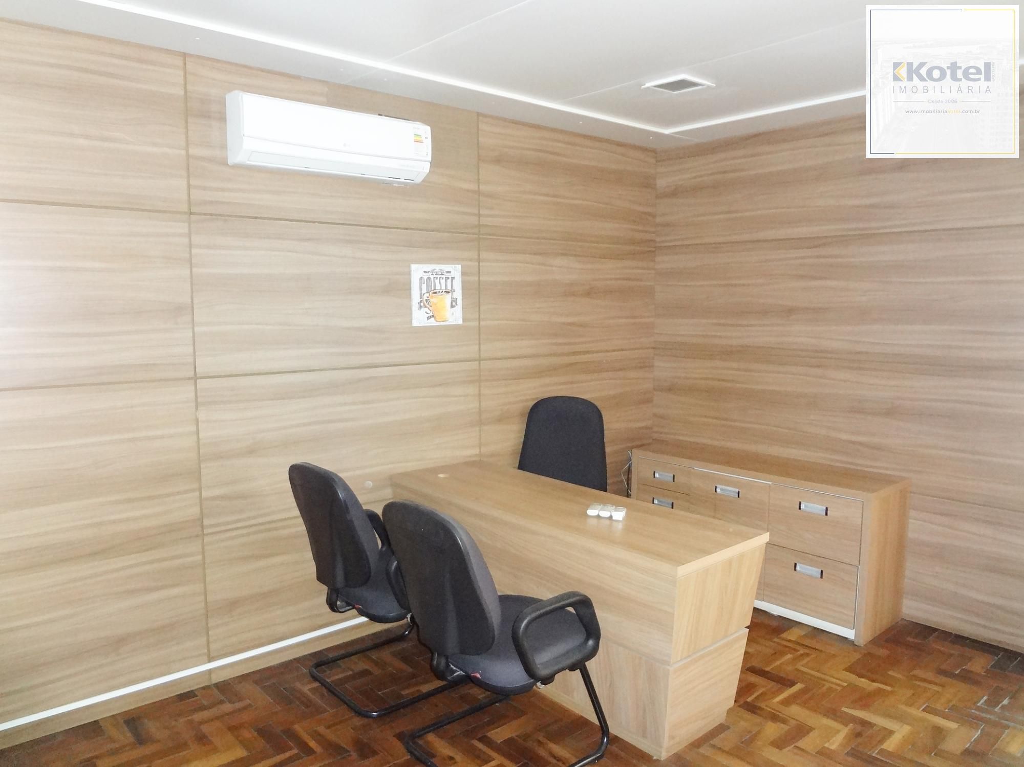Sala Comercial Mobiliada 80m² – Centro, Prédio 24h com Rooftop