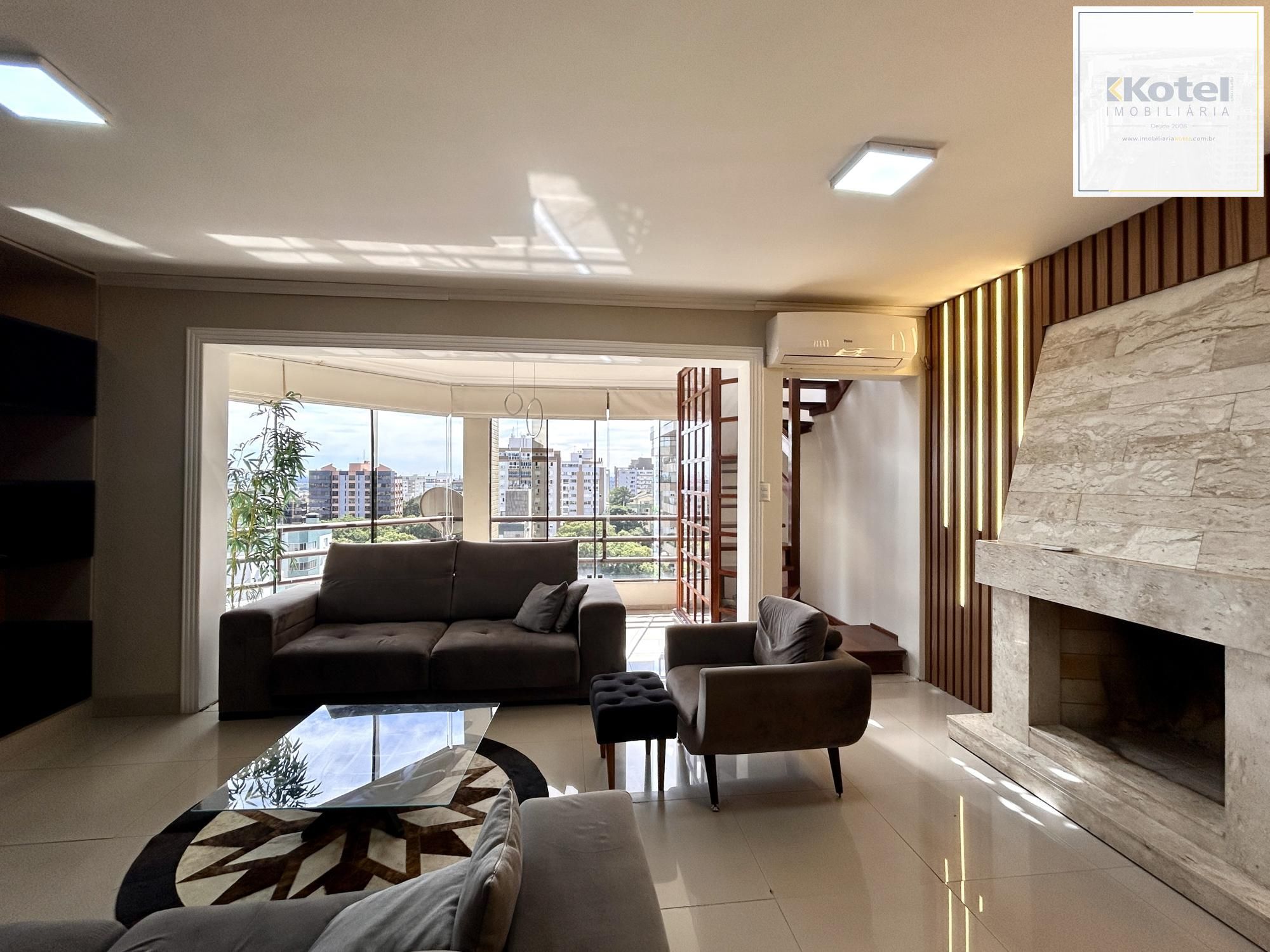 Cobertura Duplex à venda / aluguel (R$11.900,00 + taxas) no Centro de Canoas com piscina