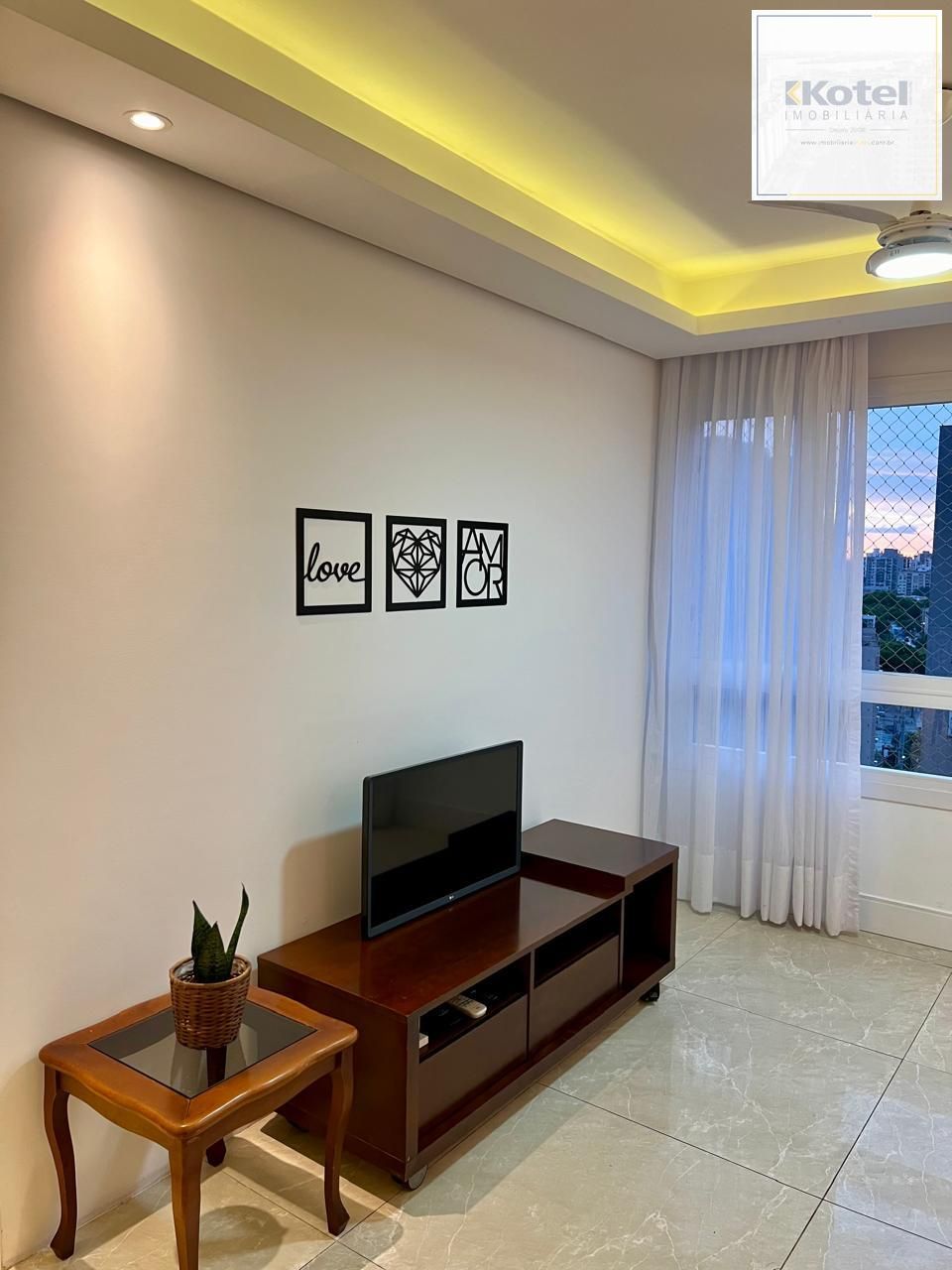 Apartamento 2 dormitórios sendo 1 suíte, semi-mobiliado no Jardim Lindóia