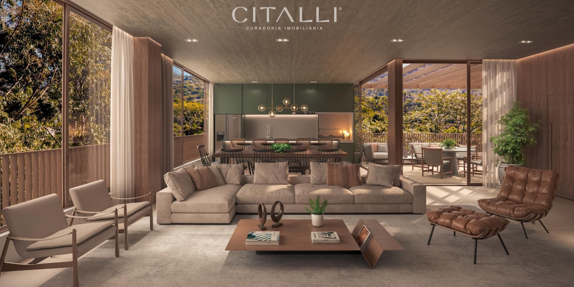 Casa suspensa no Terrazas do Porto na Praia do Estaleiro em Balneário Camboriú - Foto 1