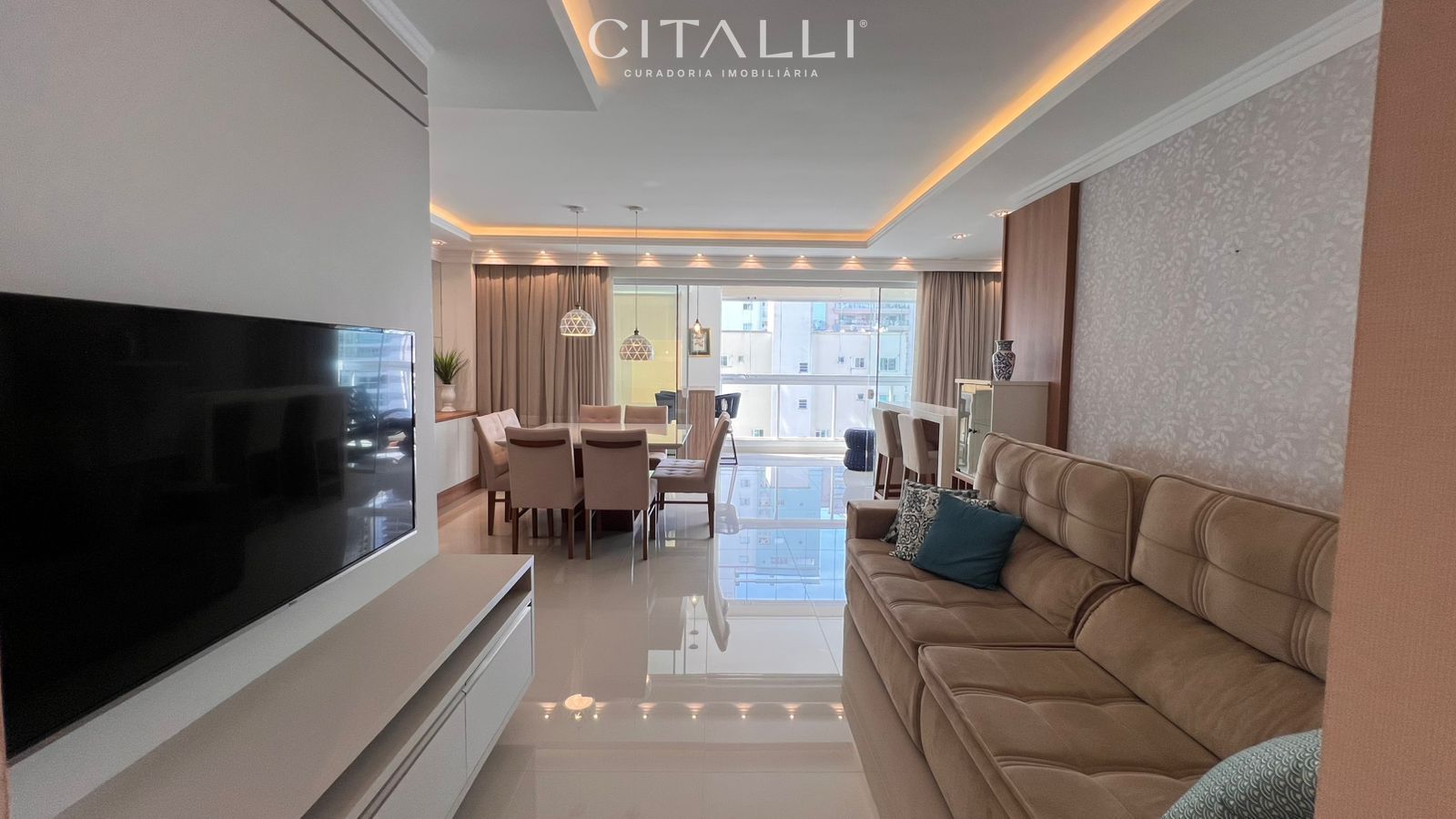 Florença Residence Mobiliado a poucos metros do mar em Meia Praia Itapema - Foto 3