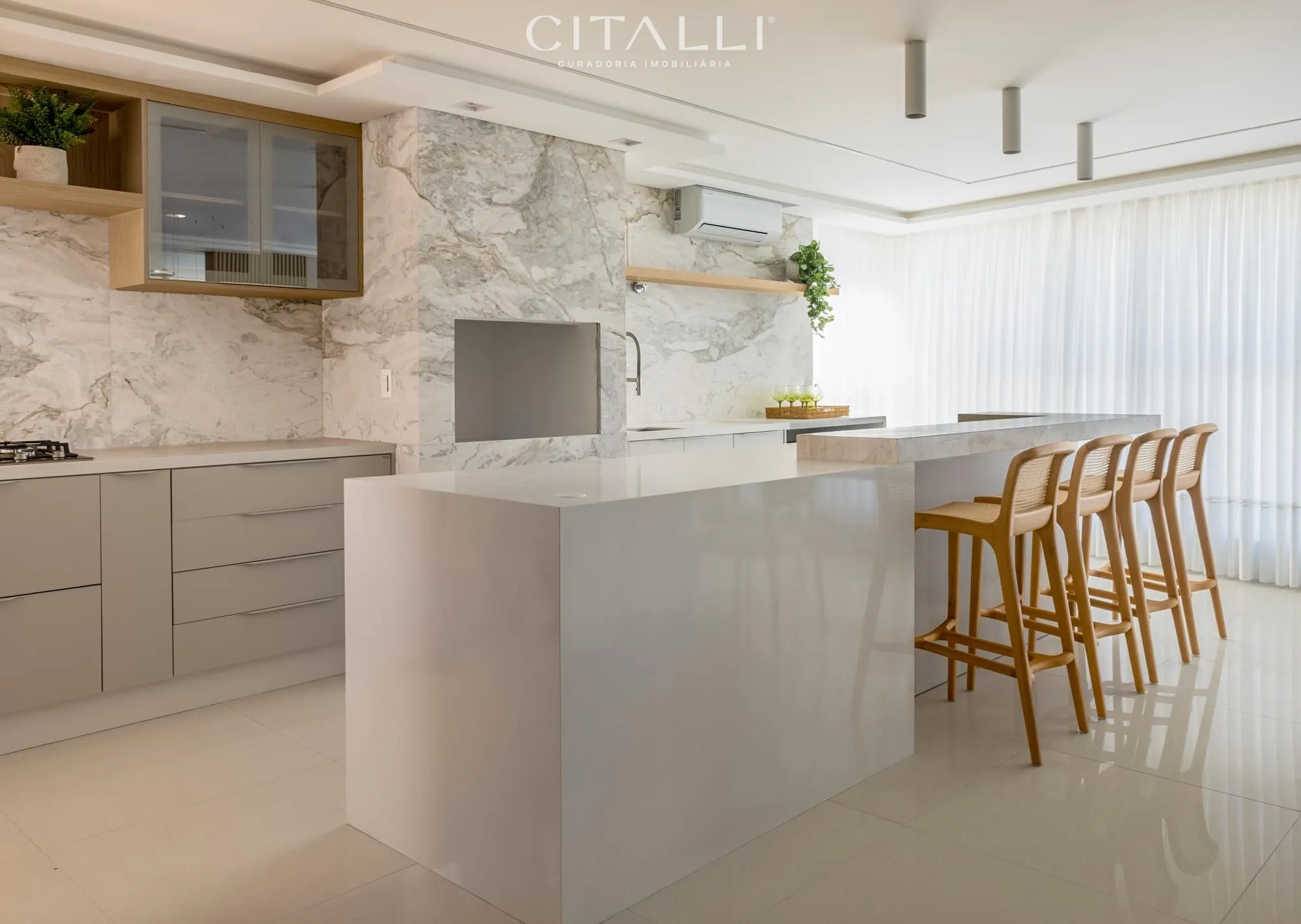 Apartamento Frente Mar com 4 Suítes no Lumière Residence - Meia Praia | Itapema - Foto 5
