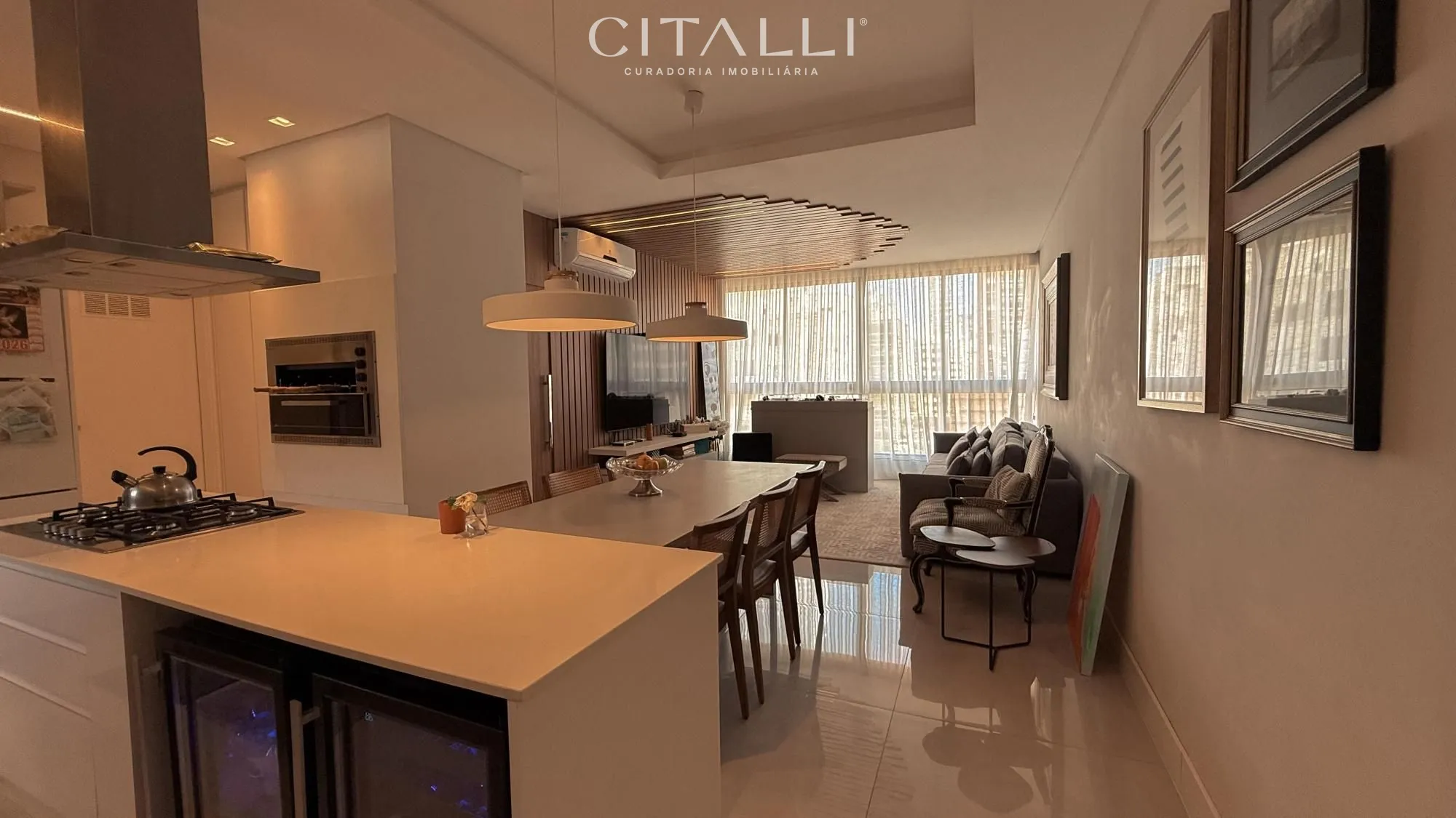 Apartamento Diferenciado, North Shore. planta exclusiva com sacada aberta - Foto 3
