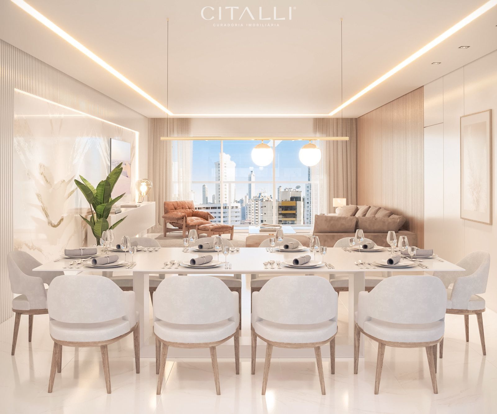 Apartamento diferenciado no Edifício Grand Place Tower em Balneário Camboriú com 321,06 m² - Foto 2