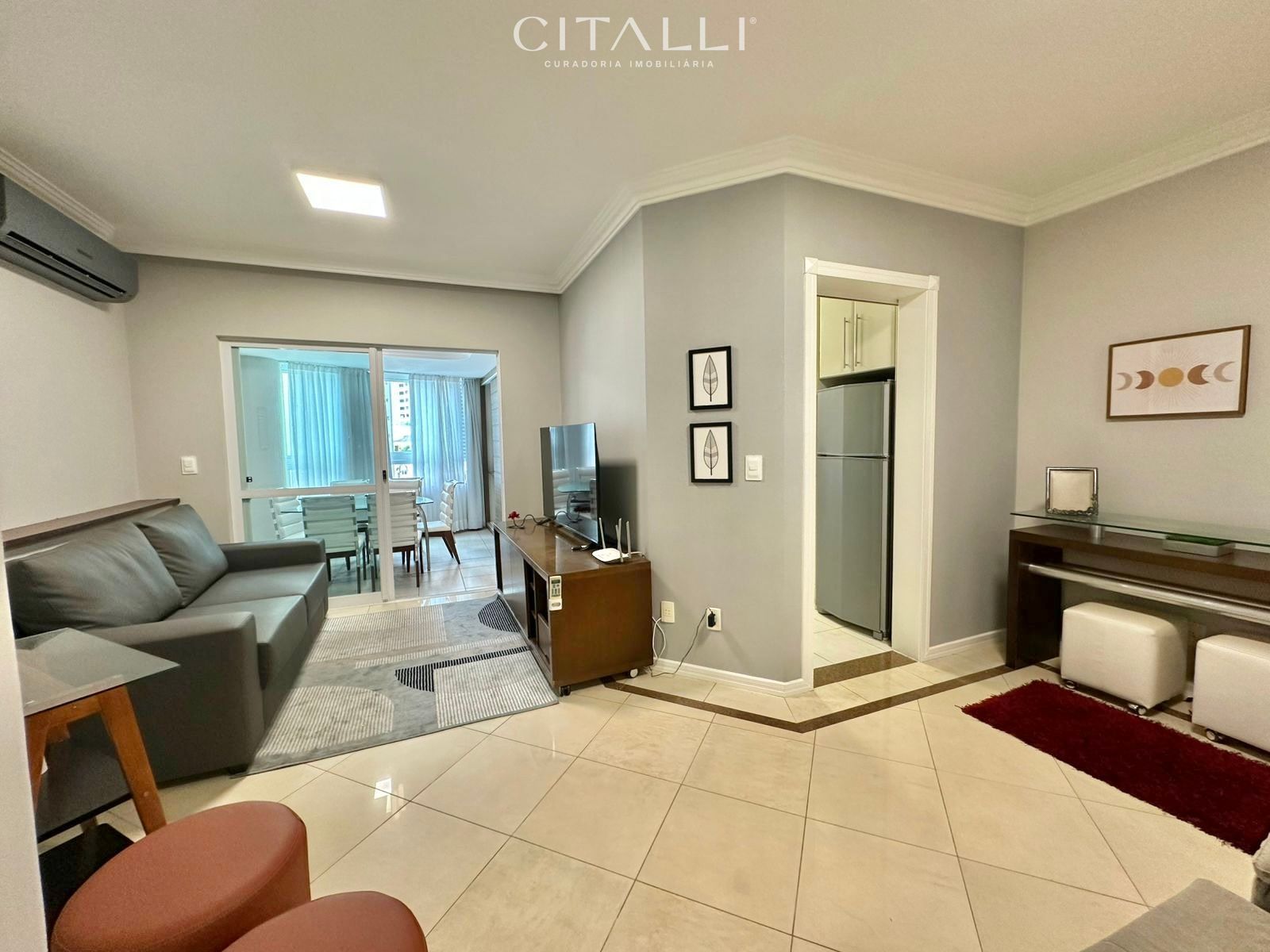 Apartamento mobiliado na Quadra Mar - Foto 3