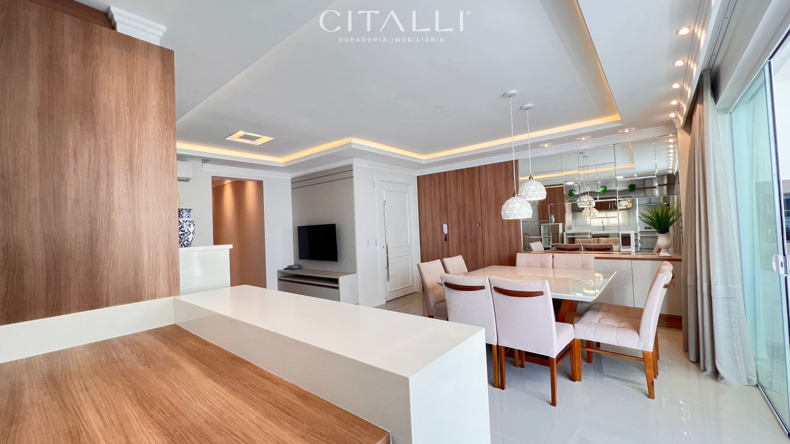 Florença Residence Mobiliado a poucos metros do mar em Meia Praia Itapema - Foto 5