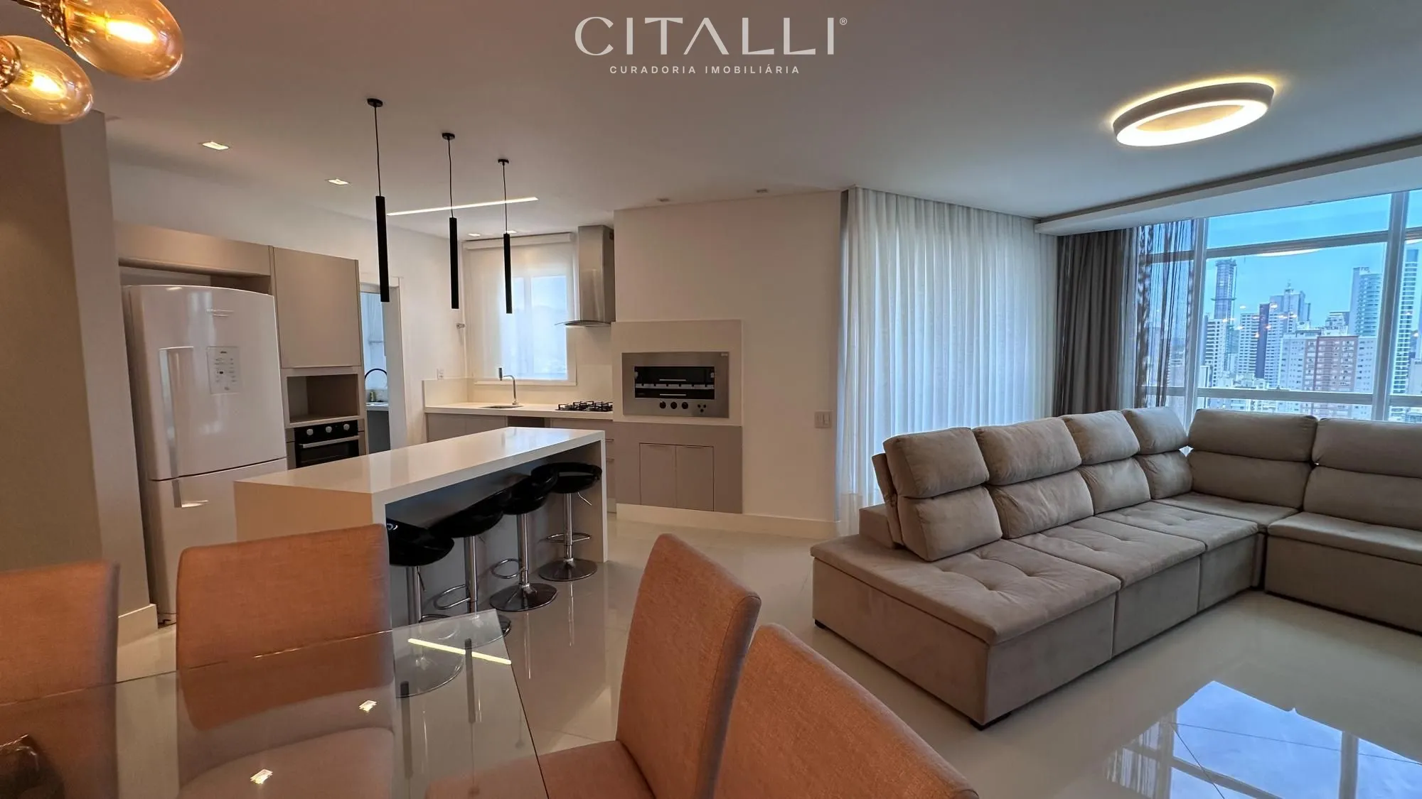 APARTAMENTO NO CENTRO COM 3 SUÍTES EM BALNEÁRIO CAMBORIÚ NO EDIFICIO PORTINAX RESIDENCE. - Foto 4
