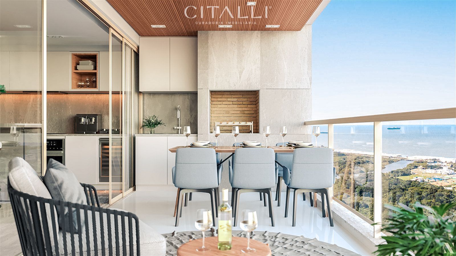 Apartamento no Edifício Torres da Brava Brisa na Praia Brava com 92 m² - Foto 2