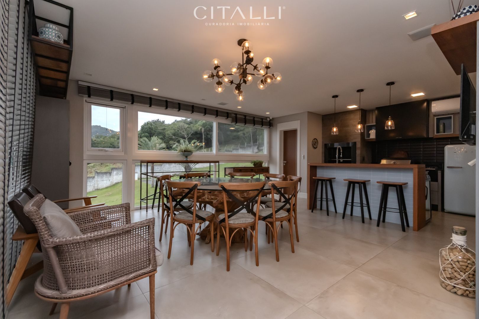 Alto Padrão e Sofisticação | Casa mobiliada e decorada no Condomínio Bella Vista. - Foto 5