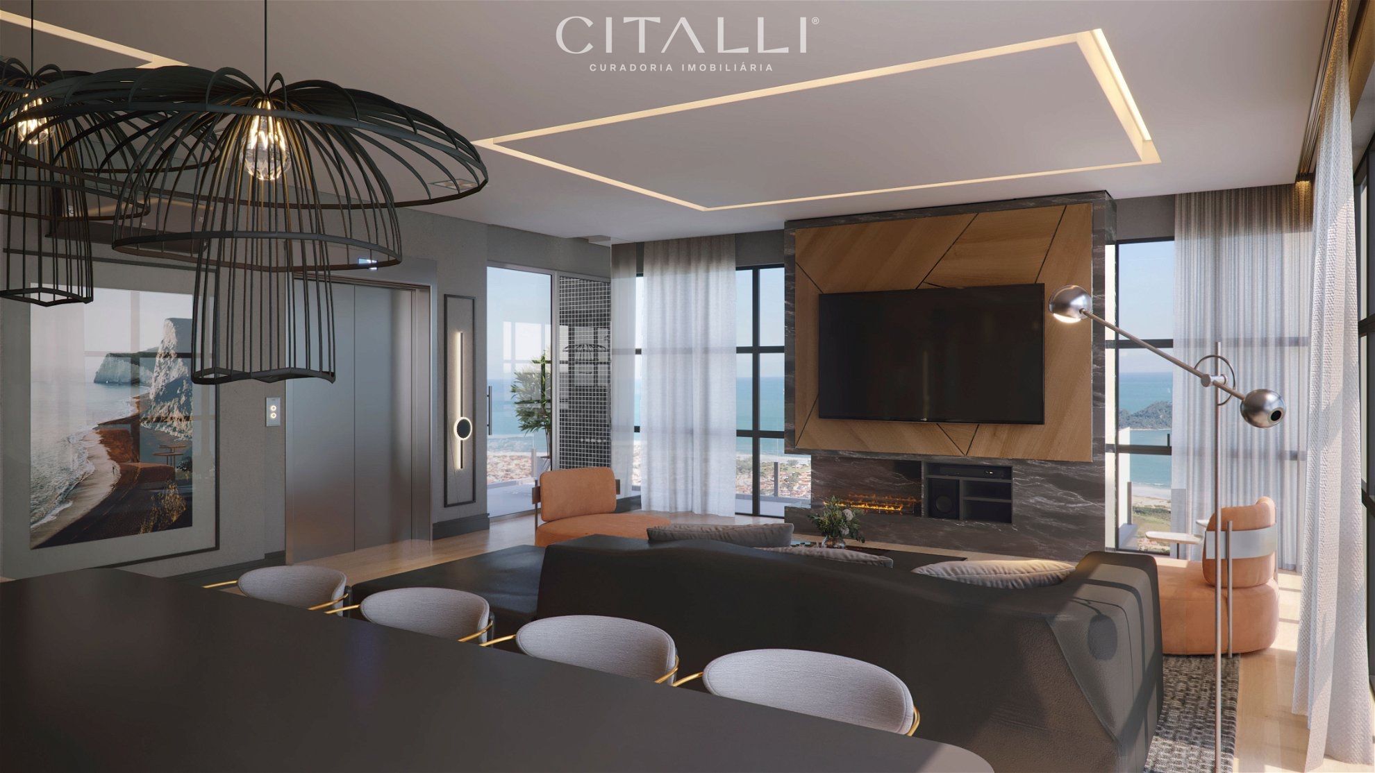 Apartamento no Edifício Sparkling Wine em Balneário Camboriú com 198,99 m² - Foto 1