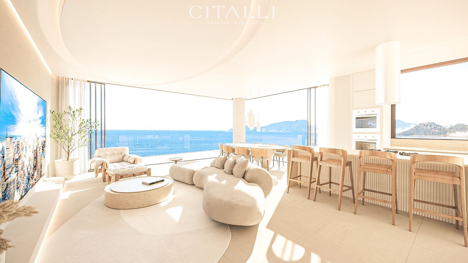 Apartamento no Edifício Scenarium Brava Norte na Praia Brava em Itajaí com 189,67 m² - Foto 1