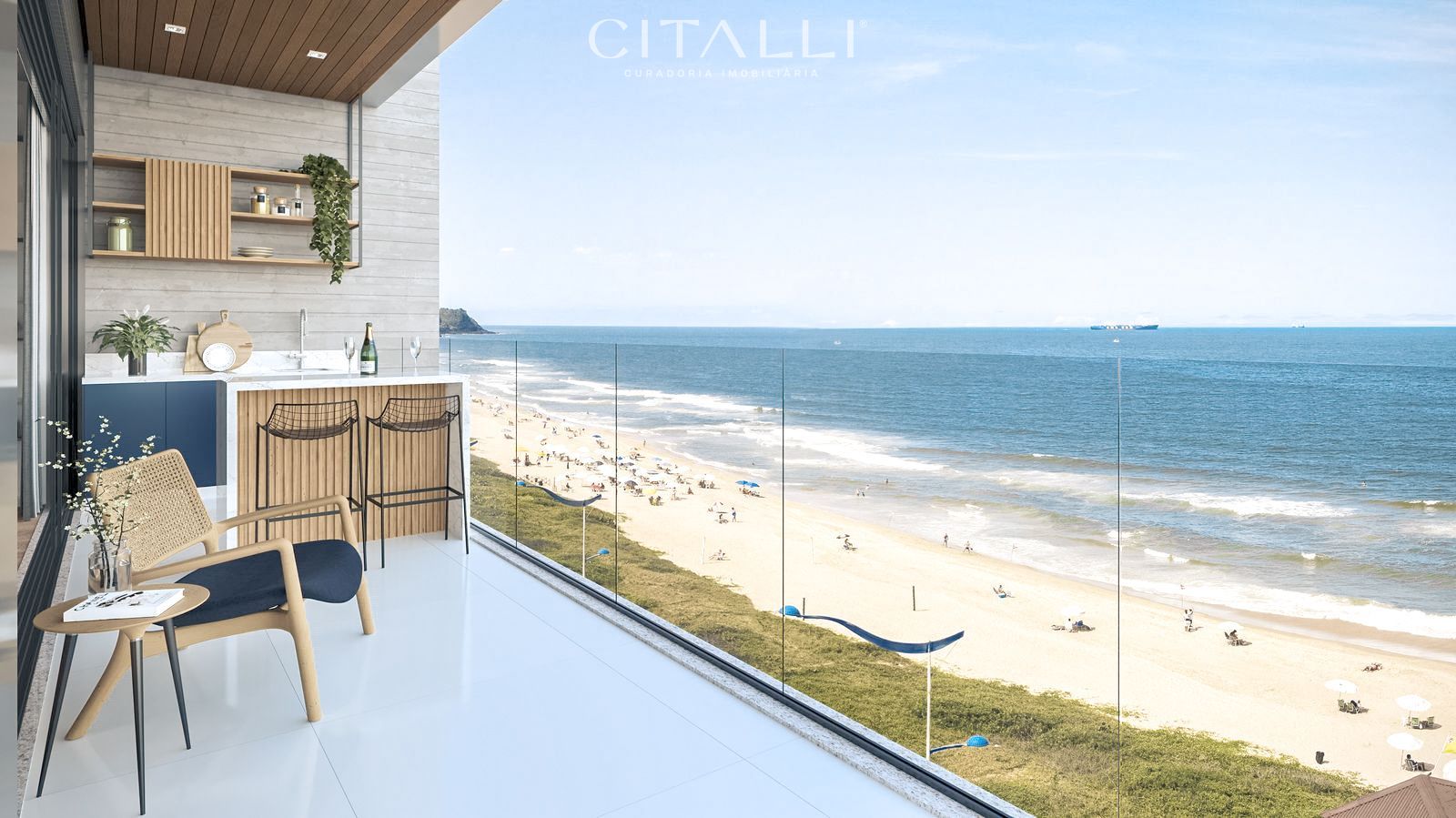 Apartamento no Edifício Bay House na Praia Brava em Itajaí com 226,07 m² - Foto 3