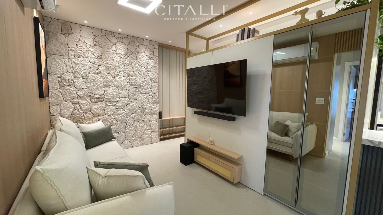 APARTAMENTO MOBILIADO NA PRAIA BRAVA COM 03 DORMITÓRIOS - Foto 4