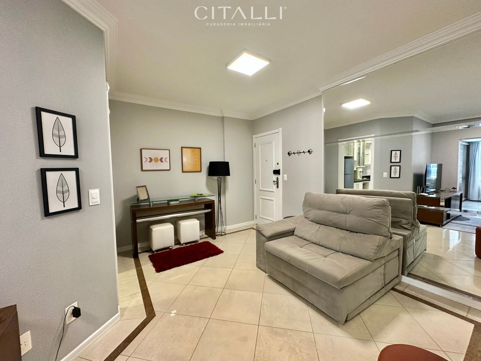 Apartamento mobiliado na Quadra Mar - Foto 2